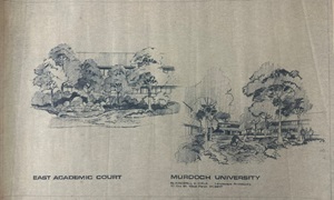 Murdoch University East Academic Court drawings