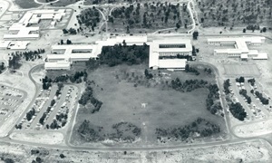 Murdoch University campus looking south 1979