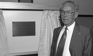 Jack Loneragan at opening of Loneragan Building
