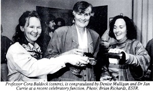 Cora Baldock features in the September 1993 Murdoch News distribution