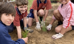 East Butler Primary School planting