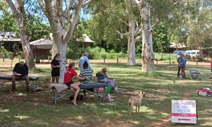 Murdoch University Chiropractic students providing outreach services
