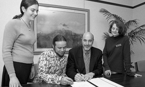 Signing of the Universities of Australia Ecologically Sustainable Development Charter