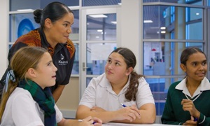 The Deadly Dreaming program running at a local school.